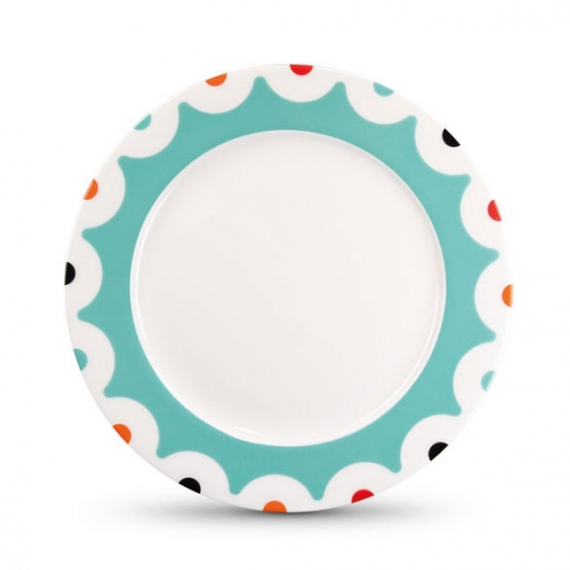 Porcelánový tanier Dots, 21 cm - 1