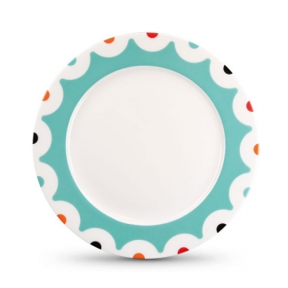 Porcelánový tanier Dots, 21 cm