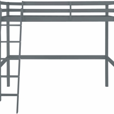 Poschodová posteľ Vicky, 175 cm, šedá - 1