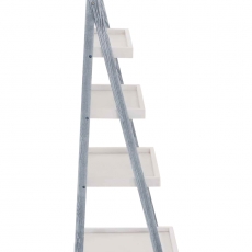 Poschodový regál Colorado, 115 cm, sivá/biela - 2