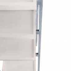 Poschodový regál Colorado, 115 cm, sivá/biela - 7