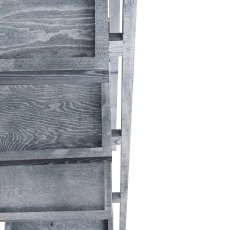 Poschodový regál Colorado, 115 cm, sivá - 7