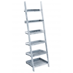 Poschoďový regál Farve, 155 cm, šedá