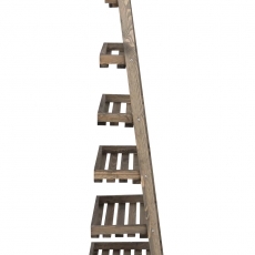 Poschodový regál Farve, 155 cm, svetlohnedá - 2