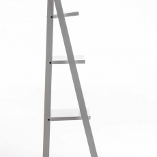Poschodový regál Frederik, 113 cm, biela - 2