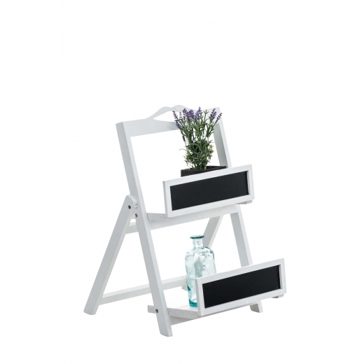 Poschodový regál Helios, 63 cm, bielá - 1