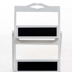 Poschodový regál Helios, 63 cm, bielá - 3