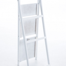 Poschodový regál Klippe, 111 cm, biela - 6