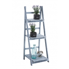Poschoďový regál Klippe, 111 cm, šedá