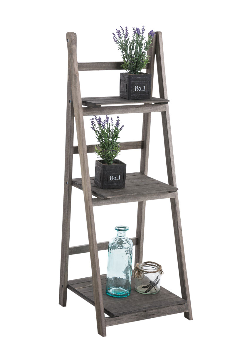 Poschoďový regál Klippe, 111 cm, světle hnědá