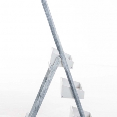 Poschoďový regál s tabulí Ombord, 111 cm, antik šedá - 2