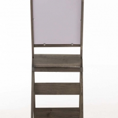 Poschoďový regál s tabulí Ombord, 111 cm, tmavě hnědá - 4