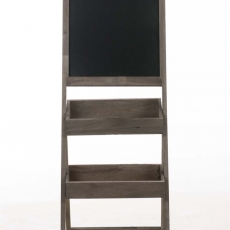 Poschoďový regál s tabulí Ombord, 111 cm, tmavě hnědá - 3