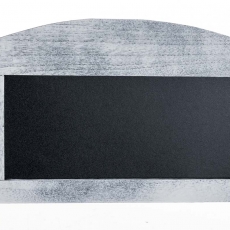 Poschoďový regál s tabulí Robin, 77,5 cm, antik šedá - 7