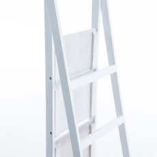 Poschodový regál Talma, 153 cm, biela - 4