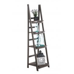 Poschodový regál Talma, 153 cm, svetlohnedá