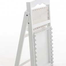 Poschoďový regál Treppe, 62 cm, bílá - 6