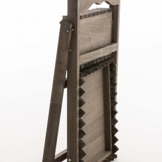 Poschodový regál Treppe, 62 cm, tmavohnedá - 3