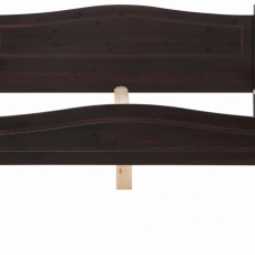 Postel Bar, 208 cm, tmavě hnědá - 3