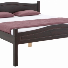 Postel Bar, 208 cm, tmavě hnědá - 4