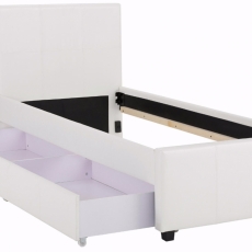 Postel Margit, 90 cm, bílá - 4