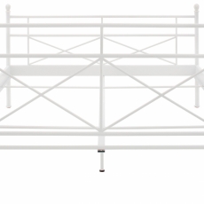 Posteľ Saro, 90 cm, biela - 3