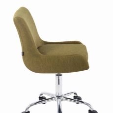 Pracovná stolička Club, textil, zelená - 2