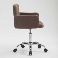 Pracovná stolička s opierkami Angela textil - 8