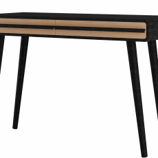 Pracovní stůl Chantal, 120 cm, přírodní / černá - 1