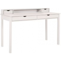 Pracovní stůl Galt, 140 cm, bílá