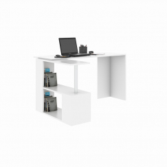 Pracovní stůl Gelincik, 130 cm, bílá