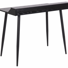 Pracovní stůl Joe, 100 cm, MDF, černá - 3