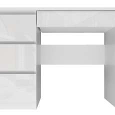 Pracovní stůl Mijas L, 98 cm, bílá lesk - 2