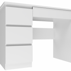 Pracovní stůl Mijas L, 98 cm, bílá mat - 1