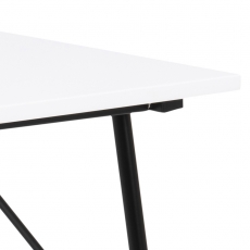 Pracovní stůl Pascal, 100 cm, MDF, bílá - 4