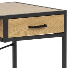 Pracovní stůl se zásuvkou Seashell, 110 cm, dub - 6
