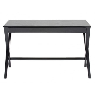 Pracovní stůl se zásuvkou Trixy, 120 cm, černá