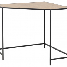 Pracovní stůl Seaford, 85 cm, divoký dub - 1
