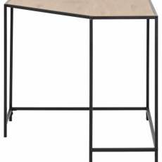 Pracovní stůl Seaford, 85 cm, divoký dub - 2