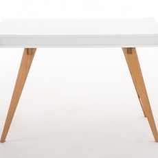 Pracovní stůl Serel, 140 cm, bílá - 4