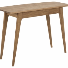 Pracovní stůl Woodstock, 105 cm, dřevo, dub - 4