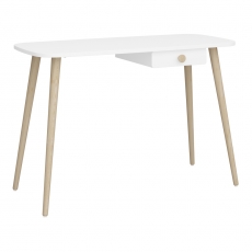 Pracovný stôl Adel, 110 cm, biela - 2