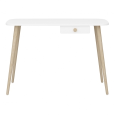 Pracovný stôl Adel, 110 cm, biela - 3