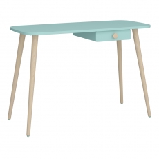 Pracovný stôl Adel, 110 cm, tyrkysová - 2