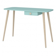 Pracovný stôl Adel, 110 cm, tyrkysová - 4