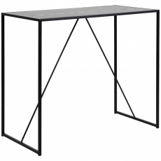 Pracovný stôl Aida, 120 cm, čierna - 1