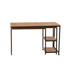 Pracovný stôl Bera, 125 cm, borovica - 10