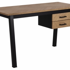 Pracovný stôl Brighton, 130 cm, MDF, dub - 1