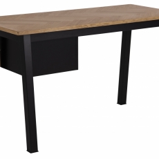 Pracovný stôl Brighton, 130 cm, MDF, dub - 3