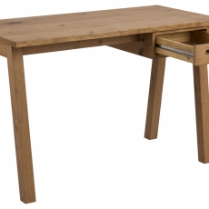 Pracovný stôl Chara, 117 cm, divoký dub - 3